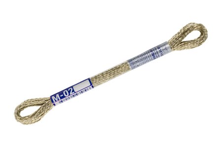 Нитки для вышивания GAMMA мулине NM металлик 8 м св.золотой MG-М-02