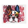 Алмазная мозаика ТРИ СОВЫ "Стильный бульдог" 30 x 40 см, холст RE-АМ3040_47541