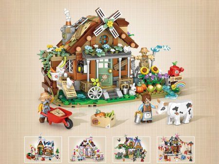 Конструктор LOZ "Веселая ферма" IT-1281_MK