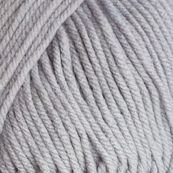 Пряжа Пехорская ПТ "Удачная" 50% шерсть, 50% акрил 1 х 100 г 250 ± 29 м №008 св.серый PEH-UDA-008