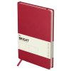 Ежедневник недатированный B5 136л. BG "Bright. Berry" кожзам, твердый переплет, карман, красный RE-DuB5_20232