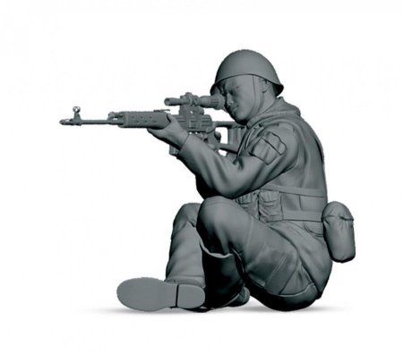 Сборная модель: Советские десантники. Афганистан З-3619 Сборная модель: Советские десантники. Афганистан З-3619