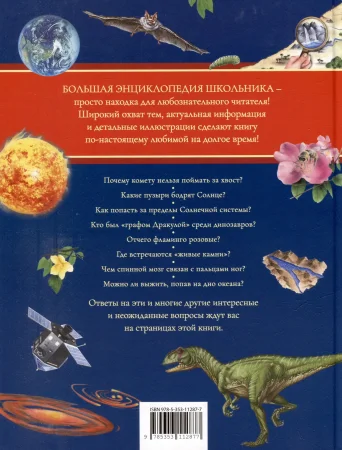 Книга: Книга вопросов и ответов. Большая энциклопедия школьника. ROS-63934