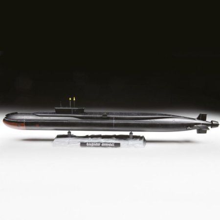 Сборная модель: Российская атомная подводная лодка "Владимир Мономах" проекта "Борей", З-9058