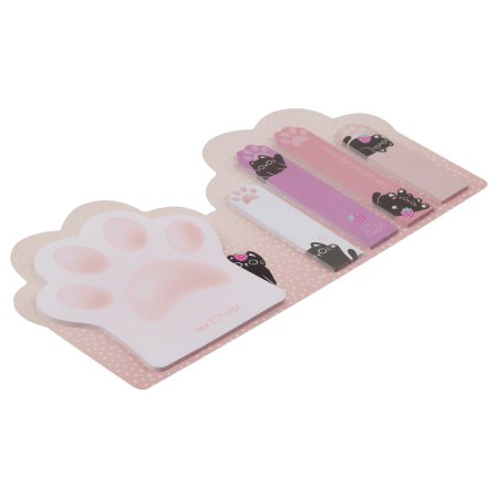 Флажки-закладки и самоклеящиеся блоки в наборе MESHU "Keep Cute" 20 л x 5 цветов, европодвес RE-MS_64891