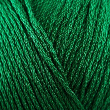 Пряжа Пехорская ПТ "Детский хлопок" 100% мерсеризованный хлопок 1 x 100 г 330 м ± 6 м №573 т.изумруд PEH-DHL-573