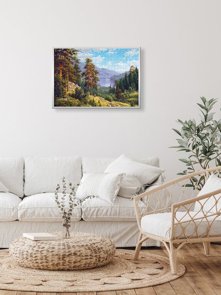 Пазл 1500 элементов ФРЕЯ "Премиальная коллекция. Воспоминание о Сибири" TOP-PZL-1500/05