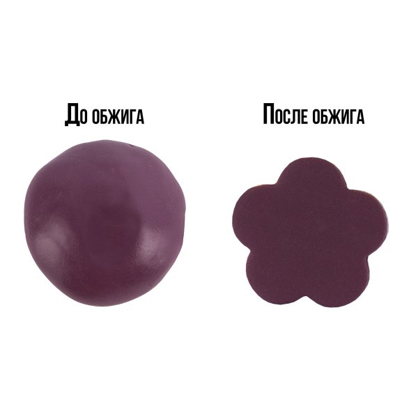 Полимерная глина CRAFT&CLAY 52 г №1075 спелая слива CCH-52-1075