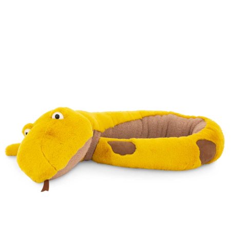 Мягкая игрушка ORANGE TOYS Питон жёлтый 145 см ORT-2528/145