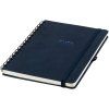 Записная книжка А5 96л. Greenwich Line "Just start. Blue" кожзам, на гребне, твердая обложка, тиснение фольгой, с петлей для ручки RE-NA5с_51432