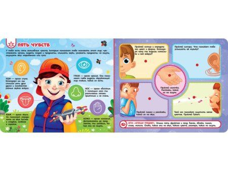 Книга: Книга с липучками. Тело человека ROS-41511 Книга: Книга с липучками. Тело человека ROS-41511