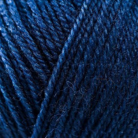 Пряжа Пехорская ПТ "Кроссбред Бразилии" 50% мериносовая шерсть, 50% акрил 1 х 100 г 500 ± 29 м №156 индиго PEH-KRO-156