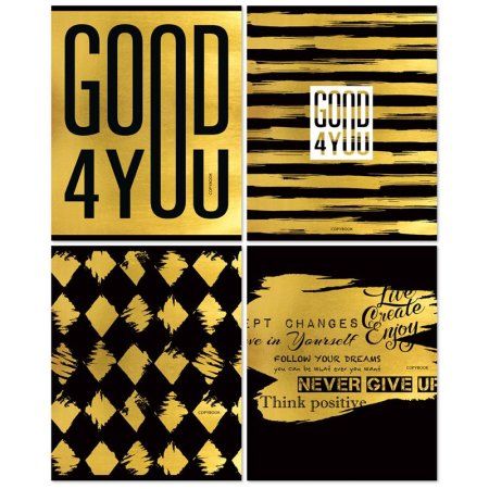 Тетрадь 96л. A5 клетка на гребне BG "Gold4" мат. ламинация, металлизация RE-Т5гр96_м_лм 8637