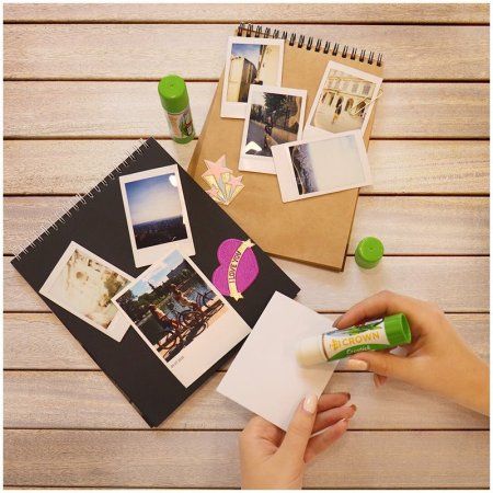 Клей-карандаш Crown "Expert" 8 г ПВП RE-CG-080 Клей-карандаш Crown "Expert" 8 г ПВП RE-CG-080