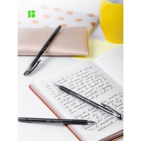 Ручка шариковая Berlingo "xFine" черная, 0,3 мм, грип RE-CBp_03501