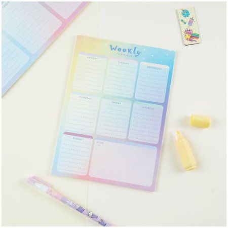 Планер на неделю MESHU "Candy color" A5 210 x 148 мм 30л. на склейке RE-MS_46575