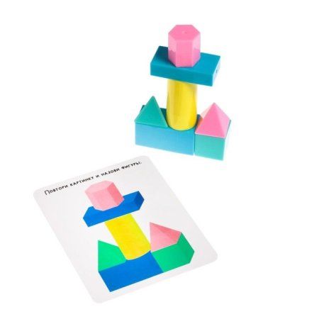 Развивающий набор "Геометрические фигуры" SIM-7509457 Развивающий набор "Геометрические фигуры" SIM-7509457