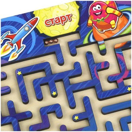 Игра развивающая Woodlandtoys "Лабиринт с шариками большой" RE-18210