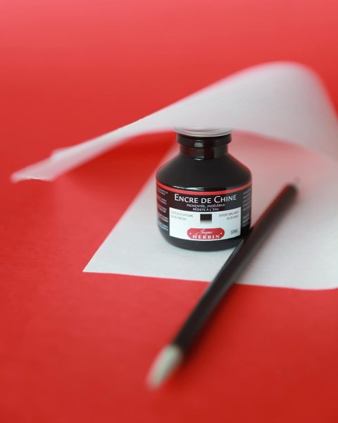 Бумага китайская J. Herbin 26.5 x 33 см 30 г/м2 25 л, натурального происхождения RH-90400T