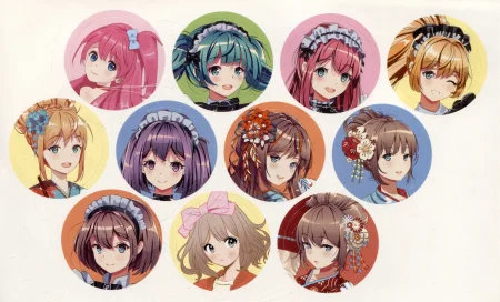 Книга: Аниме. Спиральная раскраска-антистресс с наклейками ROS-63978