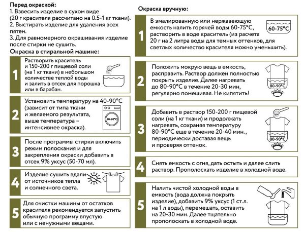Краситель для ткани VISTA-ARTISTA 20 г оливковый KRG-11