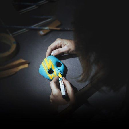 Маркер акриловый Schneider "Paint-It 310" 2 мм, пулевидный, желтый RE-120105