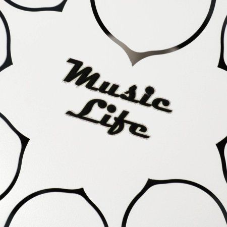 Музыкальный инструмент Глюкофон, белый, 8 лепестков, 15 х 9 см SIM-9644602