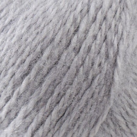 Пряжа Камтекс КТ "Воздушная" 50% акрил, 25% шерсть, 25% мериносовая шерсть 1 х 100 г 370 м №008 серебристый KAM-VOZ-008