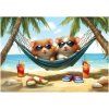 Пазл ТРИ СОВЫ 104 "Хомяки на пляже" RE-ПК104_64399
