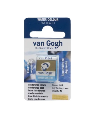 Краска акварельная VAN GOGH кювета №844 Желтый интерферентный new MP20868441