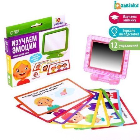Развивающий набор IQ-ZABIAKA "Изучаем эмоции" SIM-7007853 Развивающий набор IQ-ZABIAKA "Изучаем эмоции" SIM-7007853