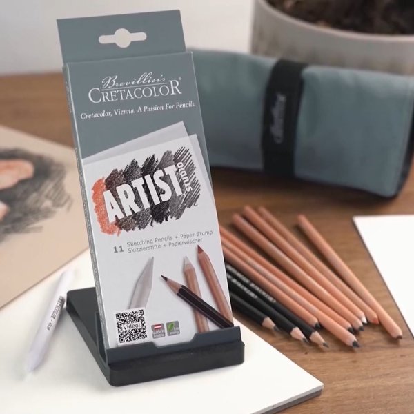 Набор для рисунков и эскизов CRETACOLOR Artist Studio 11 предметов, карт.упаковка CR46511