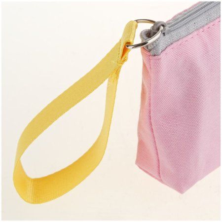 Пенал мягкий ArtSpace "Ok but no" 190 x 80 x 40 мм, розовый, х/б RE-Tn_19781