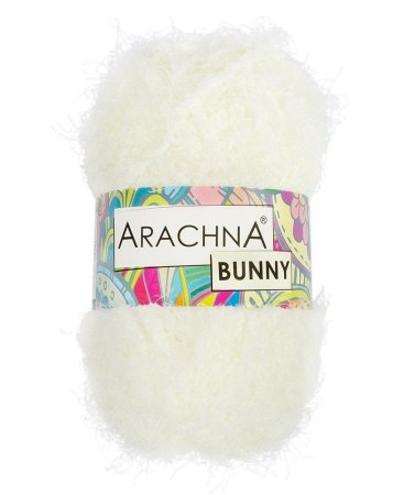 Пряжа ARACHNA Bunny 100% микрополиэстер 1 x 100 г 110 м №73 молочный ARA-BUN-73