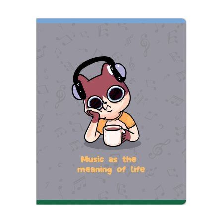 Тетрадь 48л. A5 клетка MESHU "Mood" матовая ламинация RE-MS_49790 Тетрадь 48л. A5 клетка MESHU "Mood" матовая ламинация RE-MS_49790