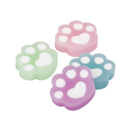 Ластик MESHU "Cute Paw" 38 x 33 x 10 мм, ПВХ RE-MS_65658