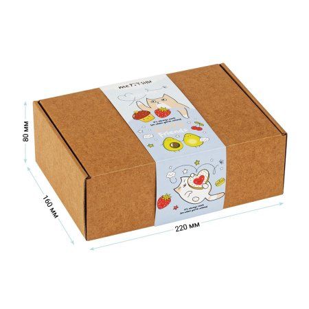 Набор канцелярских принадлежностей подарочный MESHU "Funny animals" 21 предмет RE-MS_51061