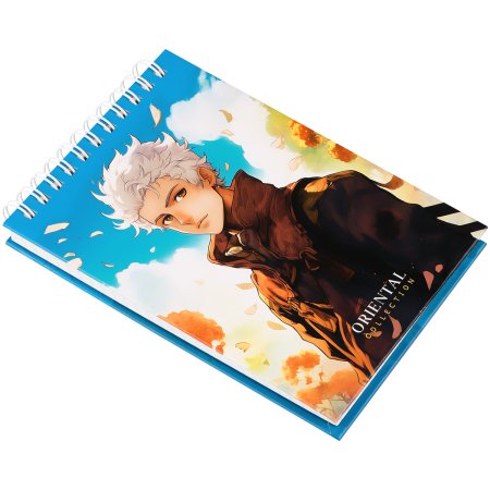 Блокнот A6 80л. BG "Аниме. Story" твердая обложка, глянцевая ламинация, на гребне RE-Бт6гр80_лг_12782