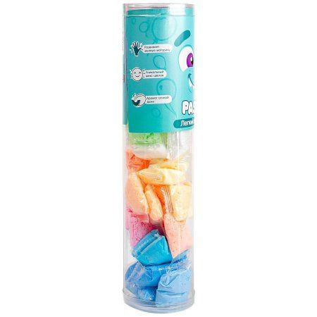 Легкий пластилин ТМ "Crazy Clay" набор "Pastel" max, 3+ AS-C208Y