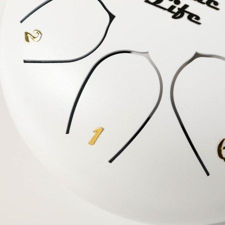 Музыкальный инструмент Глюкофон, белый, 8 лепестков, 15 х 9 см SIM-9644602