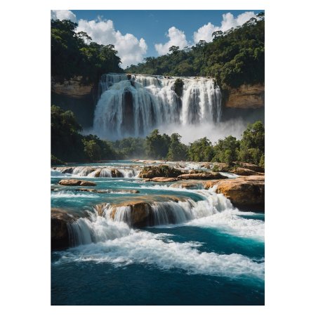 Пазл 500 элементов ФРЕЯ "Премиальная коллекция. Водопады Агуа-Асуль" TOP-PZL-500/12