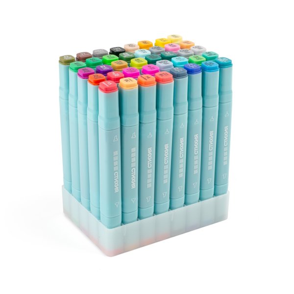 Набор спиртовых маркеров Стихия 40 цв NP-ST07001