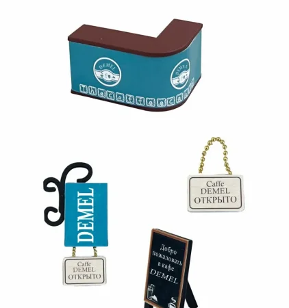 Румбокс: MiniHouse Серия: Известные кафе мира "Сaffe Demel" UD-PC2111