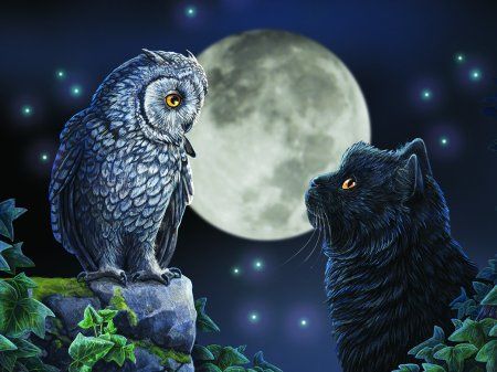 Стерео-пазл Prime 3D "Встреча под луной" 500 деталей, 6+ JZL-20037