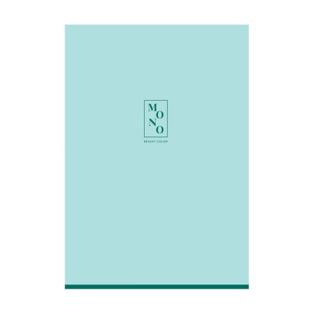 Тетрадь 96л. A4 клетка BG "Monocolor. Mono" матовая ламинация RE-Т4ск96_лм_11212