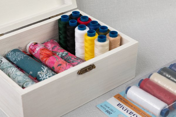 Швейные нитки 40/2 GAMMA ассорти полиэстер 10 шт 183 м 200 я Набор №11 ШН-40/2-11