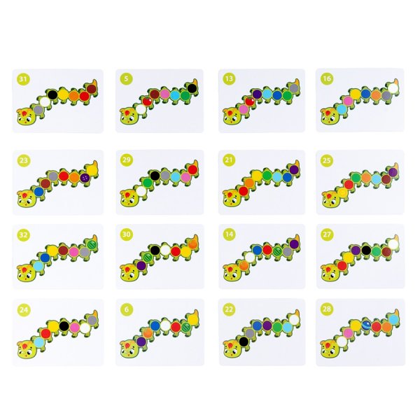 Игровой набор на липучках Десятое королевство "Гусеница" KOR-06002