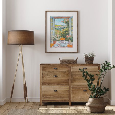 Пазл 1000 элементов ФРЕЯ "Окно в лето" PZL-1000/90