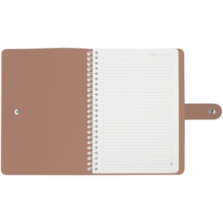 Записная книжка А5 96л. Greenwich Line "Shimmer. Dusty pink" ЛАЙТ, кожзам, скрытый гребень, блок в линию RE-NA5_51418