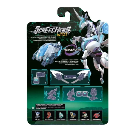 Дикие Скричеры. Машинка-трансформер Автофлип Стар Вингс S5. ТМ Screechers Wild ROS-62641